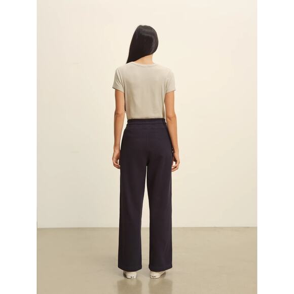 Buck Mason Women's Cloud Jersey Wool Blend Slim Fit Made In USA Top Tee T-Shirt - Picture 5 of 6